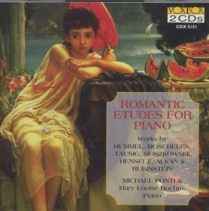 Various - Romantic Etudes For Piano ryhmässä CD @ Bengans Skivbutik AB (3996759)