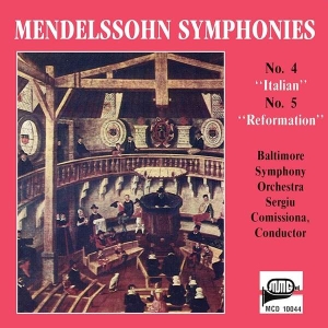 Mendelssohn Felix - Symphony No. 4 & 5 ryhmässä CD @ Bengans Skivbutik AB (3997109)