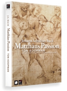 Ton Koopman & Amsterdam Baroque Orchestra - Johann Sebastian Bach: Matthaus Passion ryhmässä DVD & BLU-RAY @ Bengans Skivbutik AB (3998253)