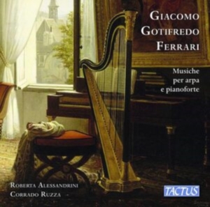 Ferrari Giacomo Gotifredo - Musiche Per Arpa E Pianoforte ryhmässä CD @ Bengans Skivbutik AB (3999587)