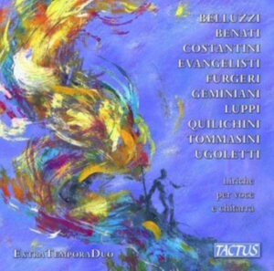 Marco Belluzzi Chiara Benati Andr - Liriche Per Voce E Chitarra ryhmässä CD @ Bengans Skivbutik AB (3999588)