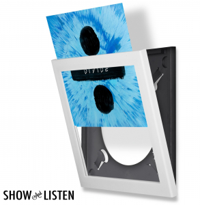 Show And Listen - White LP Flip Frame ryhmässä VINYYLI / Lisävarusteet Vinyl @ Bengans Skivbutik AB (3999808)
