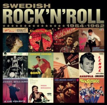 Various Artists - Swedish Rock'n'roll 1954-62 ryhmässä CD / Myydyimmät @ Bengans Skivbutik AB (4000385)