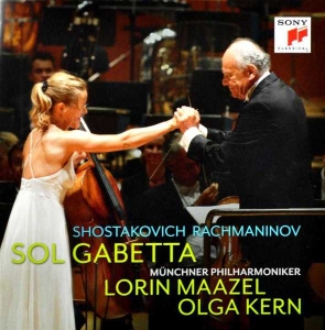 Gabetta Sol - Shostakovich Cello Concerto No. 1 / Rachmaninov Sonata For Cello And Piano Op. 19 ryhmässä Övrigt /  @ Bengans Skivbutik AB (4003340)