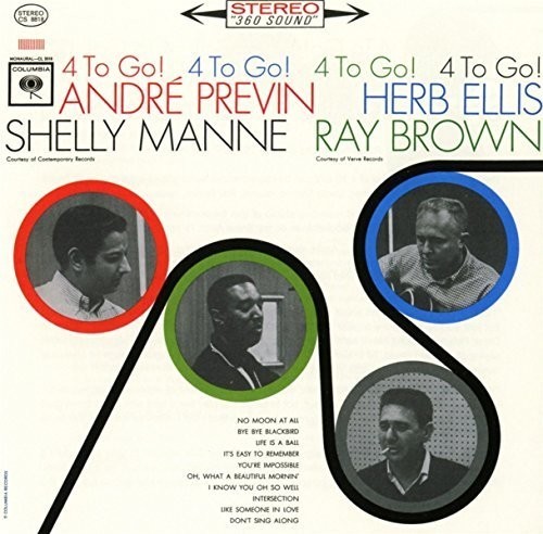Previn André - 4 To Go! ryhmässä CD / Jazz/Blues @ Bengans Skivbutik AB (4006549)