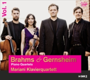 Mariani Klavierquartett - Brahms & Gernsheim Piano Quartets Vol. 1 ryhmässä CD @ Bengans Skivbutik AB (4008389)