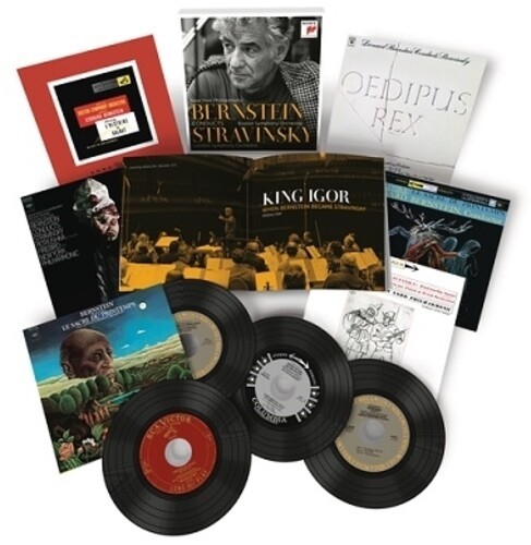 Leonard Bernstein - Bernstein Conducts Stravinsky ryhmässä CD / Klassiskt @ Bengans Skivbutik AB (4008841)