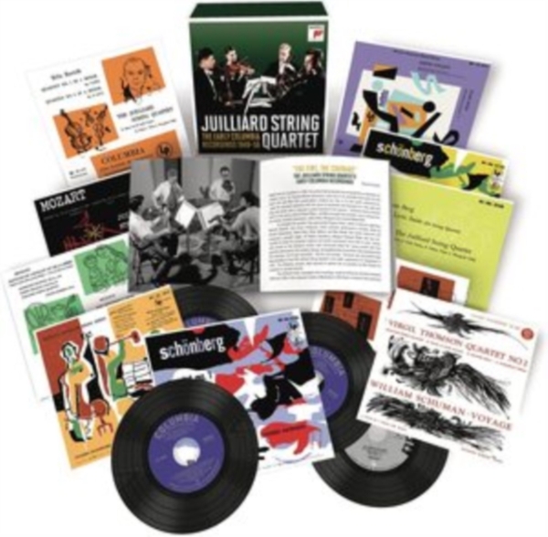 Juilliard String Quartet - Juilliard String Quartet - The Early Col ryhmässä CD / Myydyimmät @ Bengans Skivbutik AB (4008858)