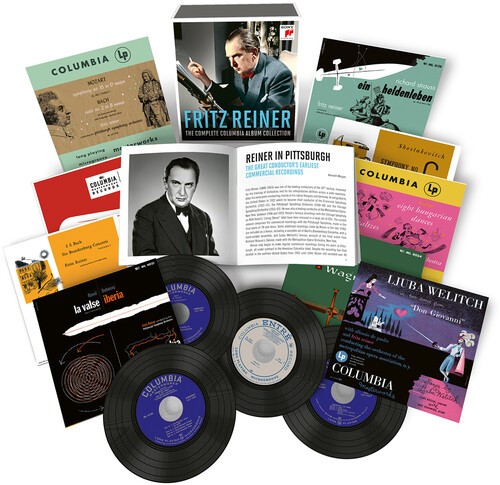Reiner Fritz - Fritz Reiner - The Complete Columbia Alb ryhmässä CD / Klassiskt @ Bengans Skivbutik AB (4008977)