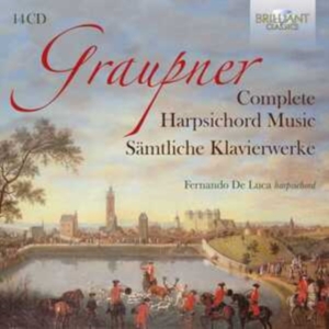 Graupner Christoph - Complete Harpsichord Music (14Cd) ryhmässä CD @ Bengans Skivbutik AB (4011319)