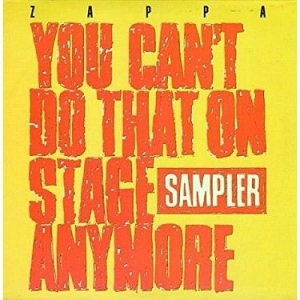 Frank Zappa - You Can'T Do That On Stage Anymore (Sampler) 2LP ryhmässä VINYYLI @ Bengans Skivbutik AB (4011862)