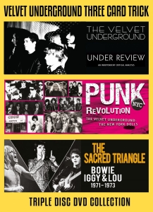 Velvet Underground - Three Card Trick (3 Dvd Documentary ryhmässä Musiikki-DVD & Bluray @ Bengans Skivbutik AB (4013112)