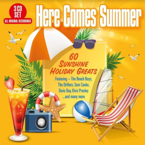 Various Artists - Here Comes The Summer - 60 Sunshine ryhmässä CD / Myydyimmät @ Bengans Skivbutik AB (4014135)
