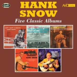 Hank Snow - Five Classic Albums ryhmässä CD @ Bengans Skivbutik AB (4014169)
