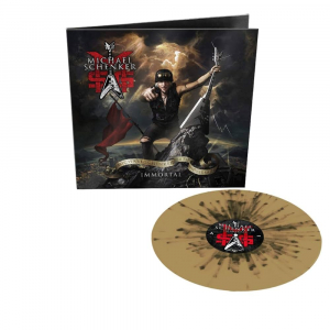 Michael Schenker Group - Immortal (Gold/Black Splatter Vinyl LP) ryhmässä Minishops / Michael Schenker @ Bengans Skivbutik AB (4014553)