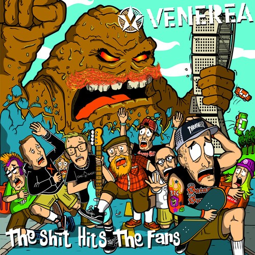 Venerea - Shit Hits The Fans ryhmässä VINYYLI / Rock @ Bengans Skivbutik AB (4018302)