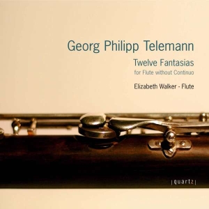 Telemann Georg Phillip - Twelve Fantasias For Flute ryhmässä CD @ Bengans Skivbutik AB (4020806)