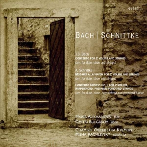 Bach Johann Sebastian Schnittke - Concertos For Two Violins And Strin ryhmässä CD @ Bengans Skivbutik AB (4021782)