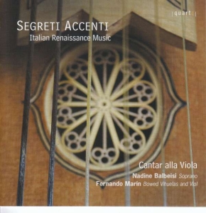 Various - Segreti Accenti - Italian Renaissan ryhmässä CD @ Bengans Skivbutik AB (4021821)