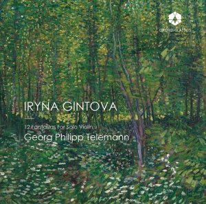 Iryna Gintova - 12 Fantasias For Solo Violin ryhmässä CD @ Bengans Skivbutik AB (4024182)