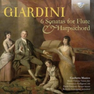 Giardini Felice - 6 Sonatas For Flute & Harpsichord ryhmässä CD @ Bengans Skivbutik AB (4024204)