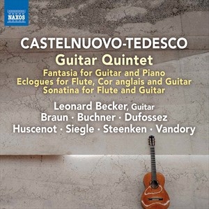 Castelnuovo-Tedesco Mario - Guitar Works ryhmässä CD @ Bengans Skivbutik AB (4026335)