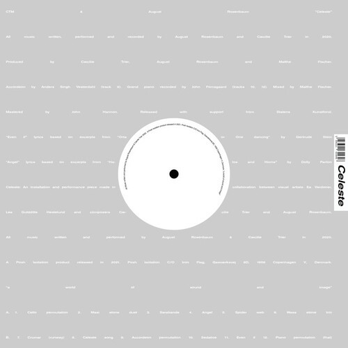 Ctm & August Rosenbaum - Celeste ryhmässä VINYYLI / Dans/Techno @ Bengans Skivbutik AB (4026988)