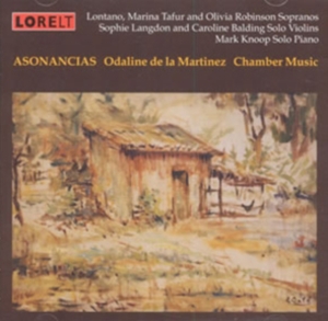 De La Martinez Odaline - Asonancias - Chamber Music ryhmässä CD @ Bengans Skivbutik AB (4028014)