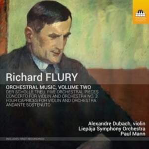 Flury Richard - Orchestral Music, Vol. 2 ryhmässä CD @ Bengans Skivbutik AB (4030029)