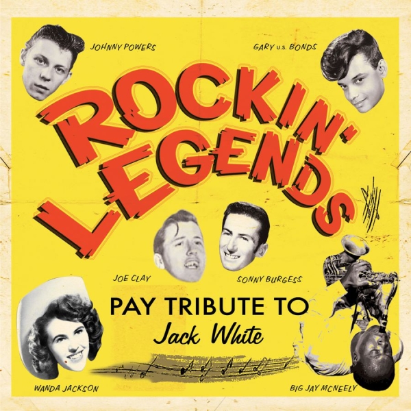 Various Artists - Rockin' Legends Pay Tribute To Jack ryhmässä CD / Myydyimmät @ Bengans Skivbutik AB (4030353)
