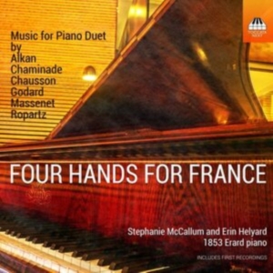 Charles-Valentin Alkan Cecile Cham - Four Hands For France ryhmässä CD @ Bengans Skivbutik AB (4036416)