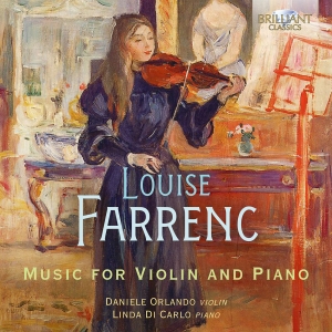 Farrenc Louise - Music For Violin & Piano ryhmässä CD @ Bengans Skivbutik AB (4036448)
