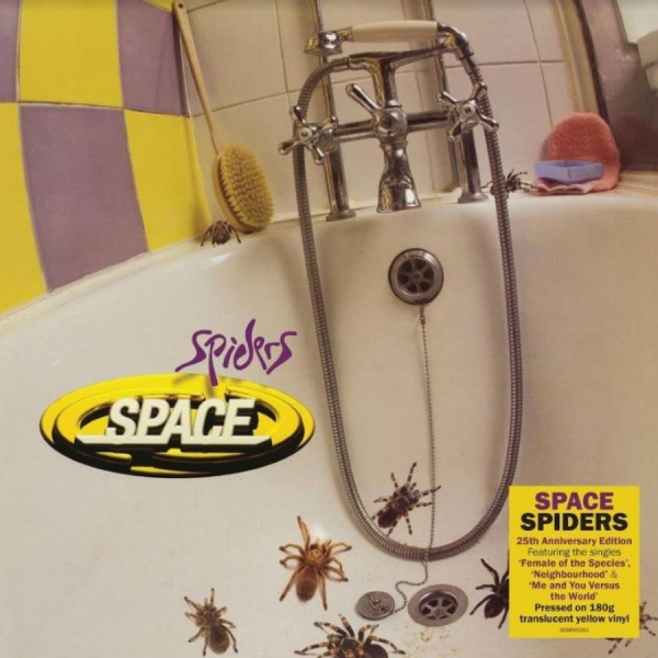 Space - Spiders - 25Th Anniversary (Yellow) ryhmässä VINYYLI / Myydyimmät @ Bengans Skivbutik AB (4039584)