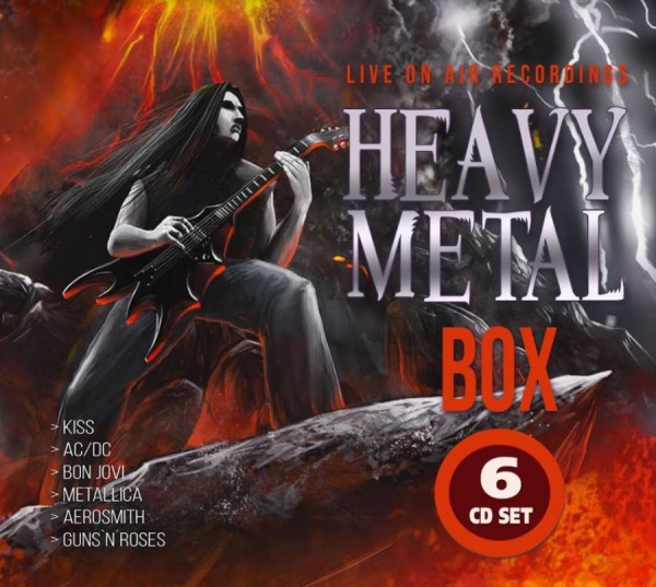 Various Artists - Heavy Metal Box - Live Recordings ryhmässä CD / Myydyimmät @ Bengans Skivbutik AB (4039624)