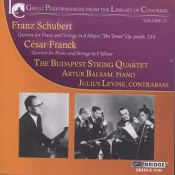 Schubert/Franck - Quintets For Piano & Stri ryhmässä CD / Klassiskt @ Bengans Skivbutik AB (4045469)