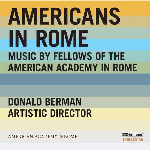 Barber/Beaser/Beeson - Americans In Rome ryhmässä CD / Myydyimmät @ Bengans Skivbutik AB (4045706)