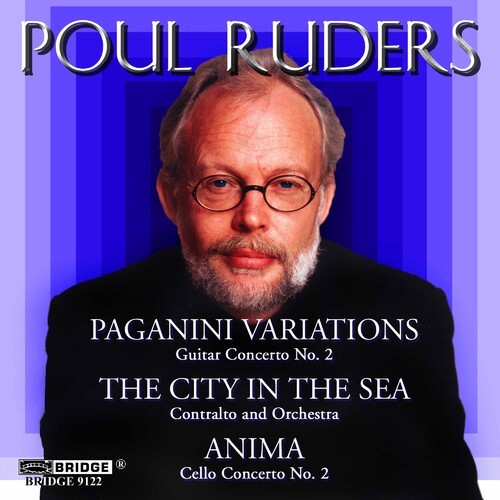 Ruders Poul - Paganini Variations / The City In T ryhmässä CD / Klassiskt @ Bengans Skivbutik AB (4045756)