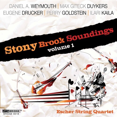 Escher String Quartet - Stony Brook Soundings Vol.1 ryhmässä CD / Klassiskt @ Bengans Skivbutik AB (4045931)