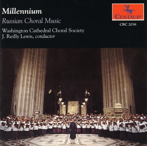 Cathedral Choral Society - Millennium Russian Choral Music ryhmässä CD / Klassiskt @ Bengans Skivbutik AB (4046653)