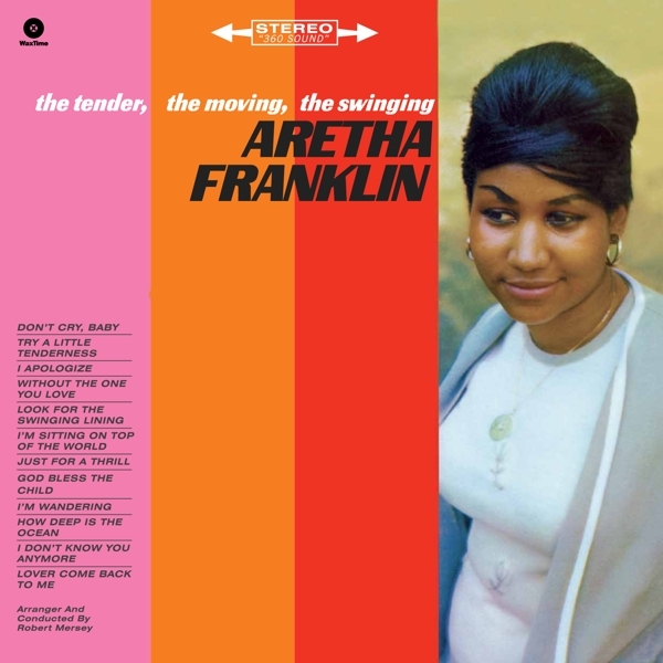 Aretha Franklin - Tender, The Moving, The Swinging ryhmässä VINYYLI / RNB, Disco & Soul @ Bengans Skivbutik AB (4046843)