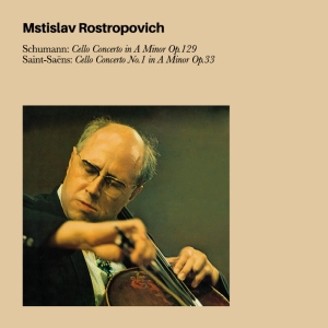 Mstislav Rostropovich - Schumann Cello Concerto In A Minor Op.129 /Saint-Saens Cello Concerto No.1 In A Minor Op.33 ryhmässä CD @ Bengans Skivbutik AB (4047256)