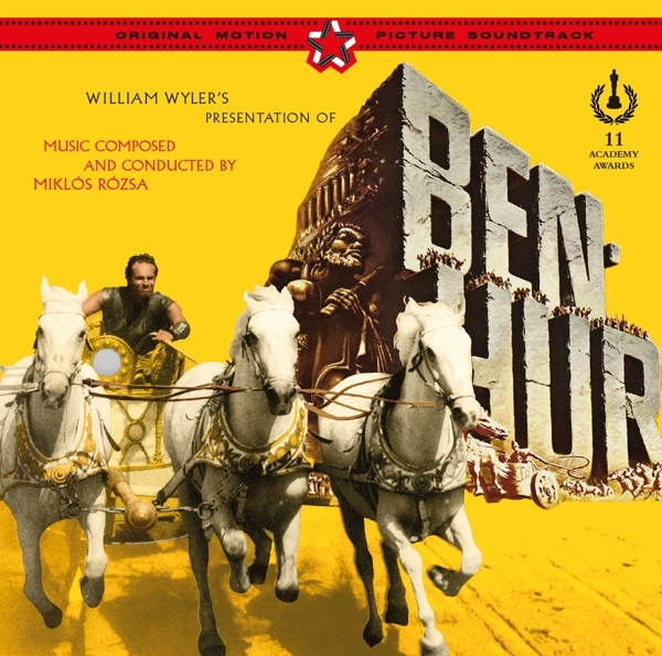 Miklós Rózsa - Ben Hur ryhmässä CD / Klassiskt @ Bengans Skivbutik AB (4047258)