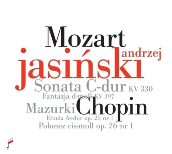 Mozart/Chopin - Sonata C-Dur Kv330/Etude ryhmässä CD / Övrigt @ Bengans Skivbutik AB (4047359)