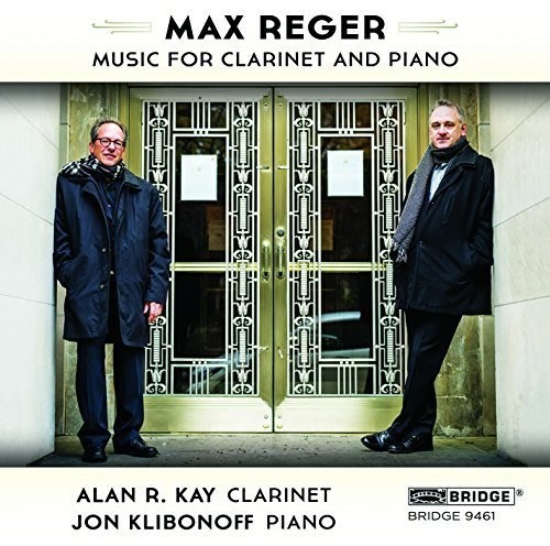 Reger M. - Music For Clarinet & Piano ryhmässä CD / Klassiskt @ Bengans Skivbutik AB (4047391)