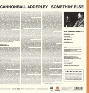 Cannonball Adderley - Somethin' Else ryhmässä VINYYLI @ Bengans Skivbutik AB (4048223)