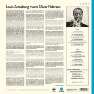 Louis & His All Sta Armstrong - Meets Oscar Peterson ryhmässä Minishops / Louis Armstrong @ Bengans Skivbutik AB (4048348)