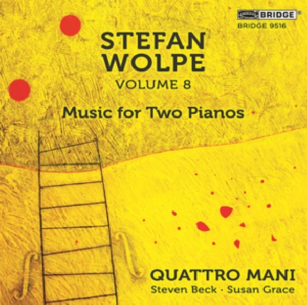 Quattro Mani - Music For Two Pianos - Stefan Wolpe Vol. ryhmässä CD / Övrigt @ Bengans Skivbutik AB (4048838)