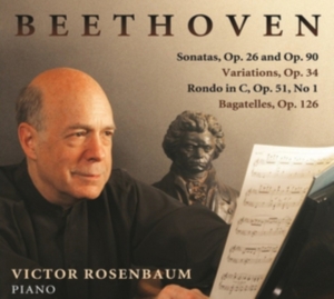 Rosenbaum Victor - Beethoven: Piano Sonatas Op.26 & Op.90 ryhmässä CD @ Bengans Skivbutik AB (4048864)