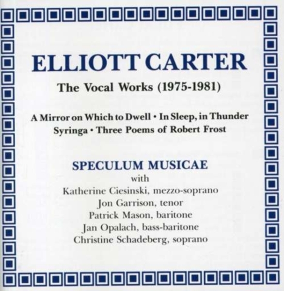 Carter E. - Vocal Works ryhmässä CD / Myydyimmät @ Bengans Skivbutik AB (4049623)
