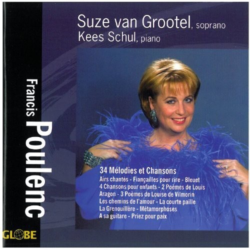 Poulenc F. - 34 Melodies Et Chansons ryhmässä CD / Övrigt @ Bengans Skivbutik AB (4049674)
